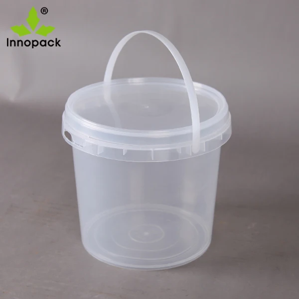 Price Containers Food Grade Plastic Bucket With Handle 820122