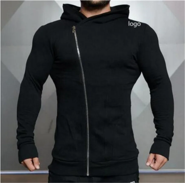 

Fashionable zip hoodie men for gymwear from gold supplier, Customized colour can available or stock color