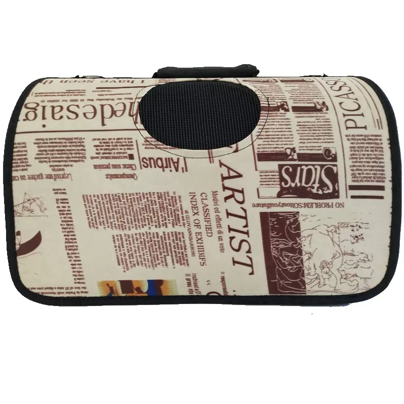 

Pet items foldable pet out bag Oxford cloth removable pet travel bag classic Dog Bag