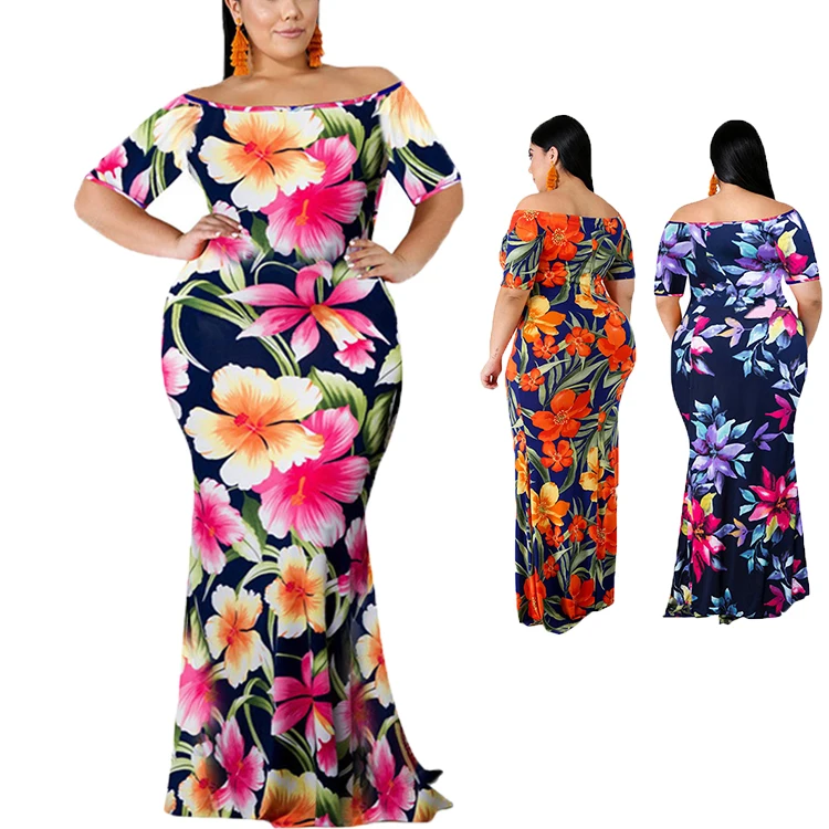 

Stylish High Quality Birthday Lady Maxi Trending Vintage Plus Size Elegant Party Cheap Casual Womens Dresses, Picture color