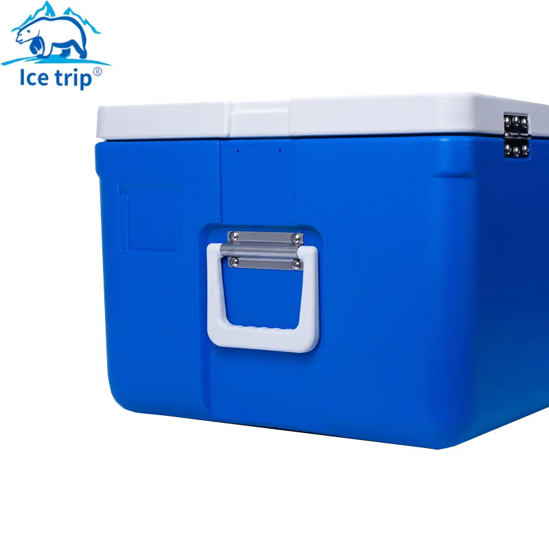 

Hot Sale Insulated Custom Logo Camping Foldable Food Portable Ice 65L Big Cooler Box, Red,blue,white