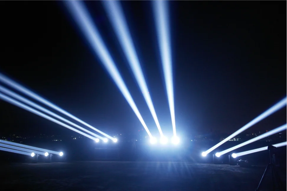 室外建筑天空玫瑰探照灯 380w