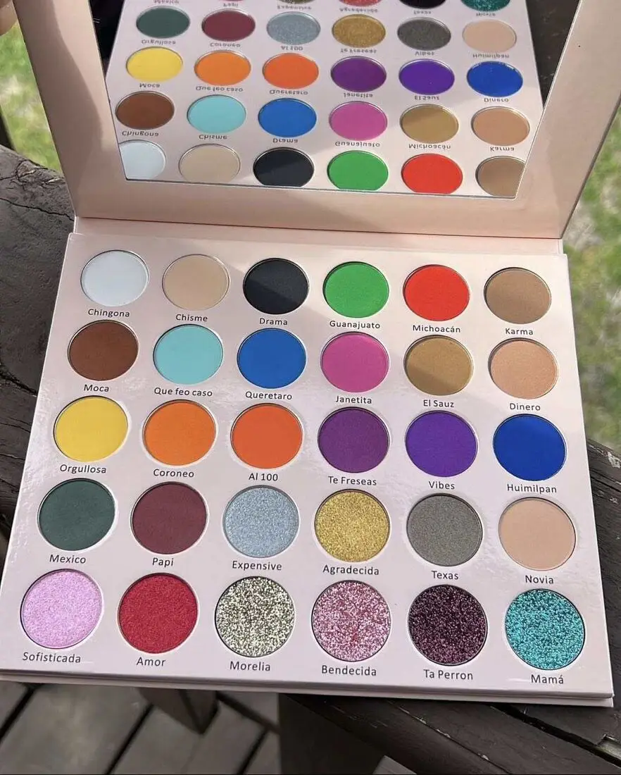 

Make your own eyeshadow palette private label makeup 39 colors eyeshadow palette