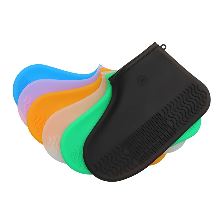 

Small Size Wholesale Custom Outdoor Waterproof Silicone Shoes Covers Men And Women Use Anti Slip Rain Shoes Covers, Blue, green, black, white, orange, pink