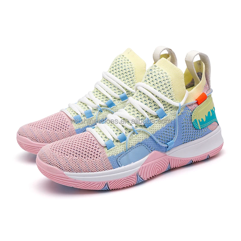 

High-cut Outdoor Colorful Lovers Couple sport wholesale Basketball sneaker Shoes