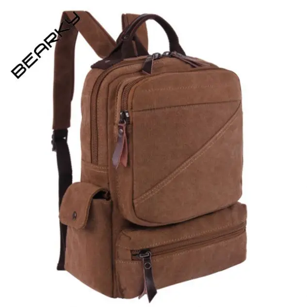 

Manufacturer customization direct factory wholesale bearky women travel mini sling bag canvas backpack rucksack