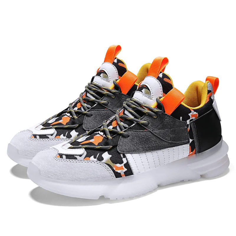

2021 Fashion Men Sports Running Lightweight Sneakers Casual Shoes Breathable Basketball Flats Trainers Male Shoes Zapatillas