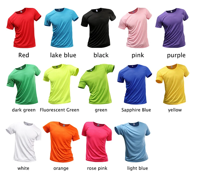 color standard t shirt