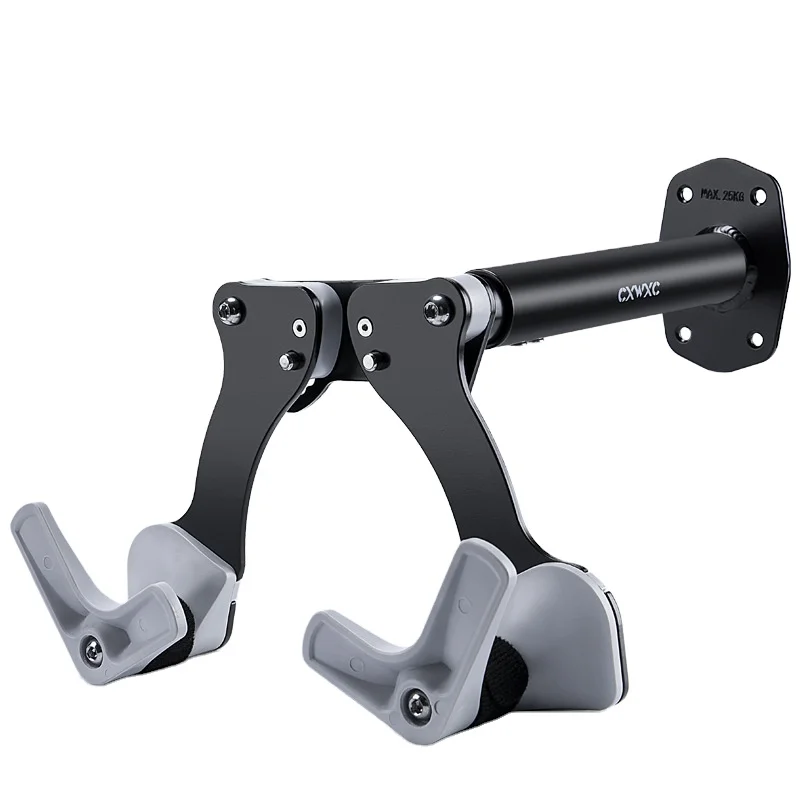 Home Indoor Bike Rack Hooks Wall Foldable Mounted Adjustable Bike Storage Rack Holder