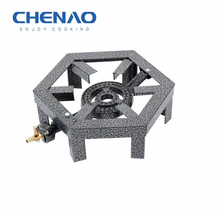 

CE certification portable angel iron gas cook with big flame burner