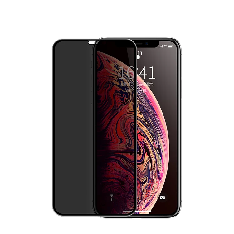 For New iPhone11  / 11pro  MAX Anti Spy tempered glass screen protector  2.5D Full screen Privacy Glass Film 2019
