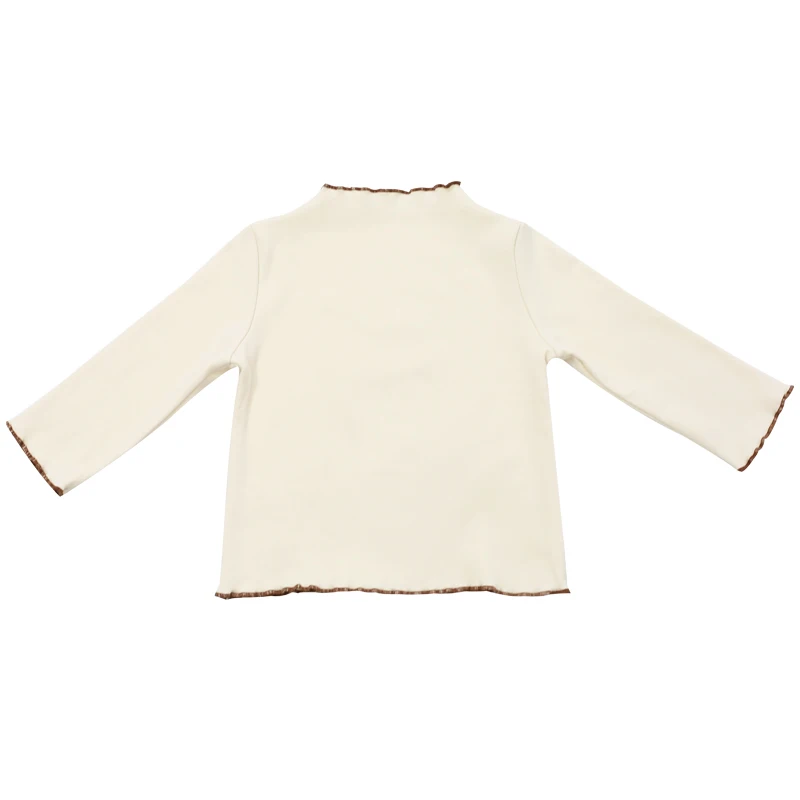 

Lovely Flower Cartoon Design 3-36-month Old Baby Girl Shirt Long Sleeve O-neck Baby Shirt