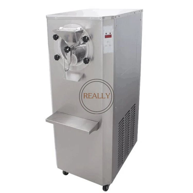 

Easy operation durable vertical hard ice cream machine commercial hard ice cream making machine, Sliver
