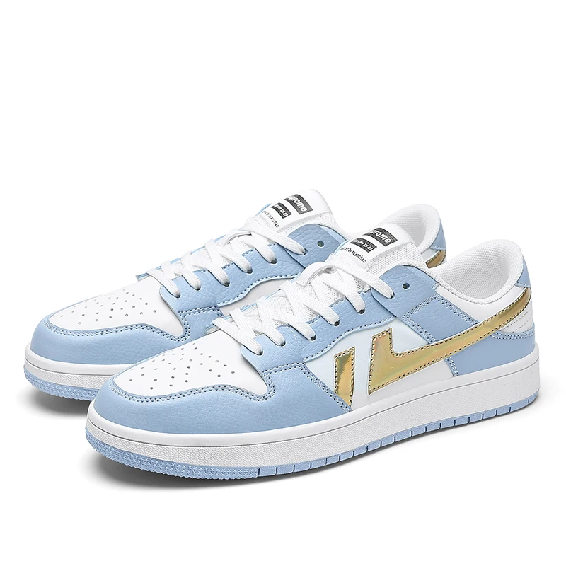 

New Style Men Casual Shoes Men Flat Shoes Lace-up Low Top Sneakers Breathable Male Shoes Fashion Sneakers