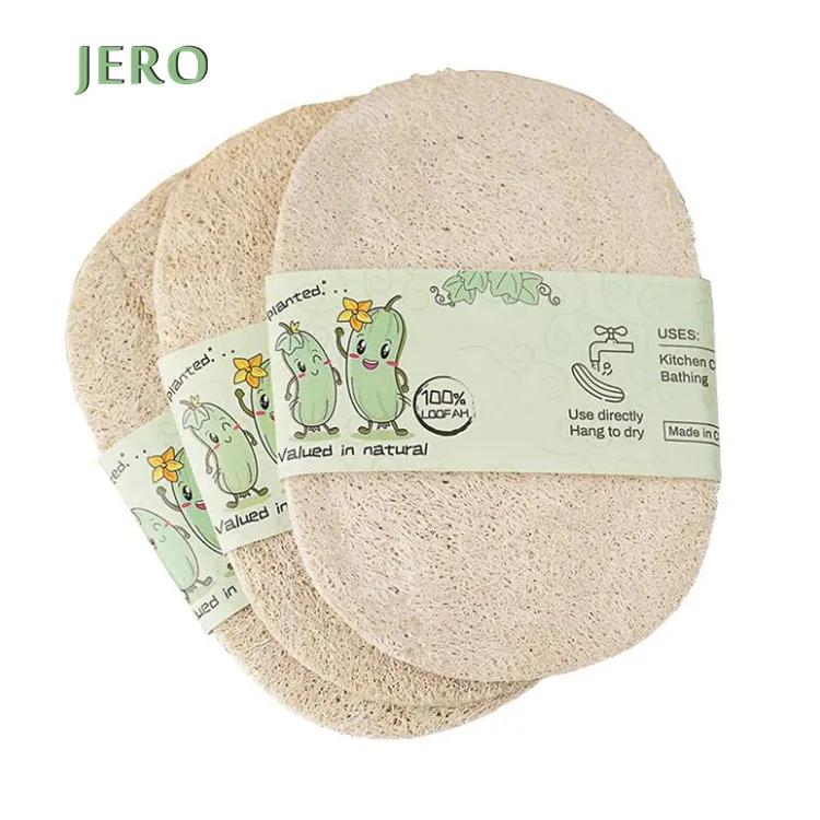 

100% Natural Body Detergent Polisher Loofah Exfoliating Shower Sponge bath loofah sponge