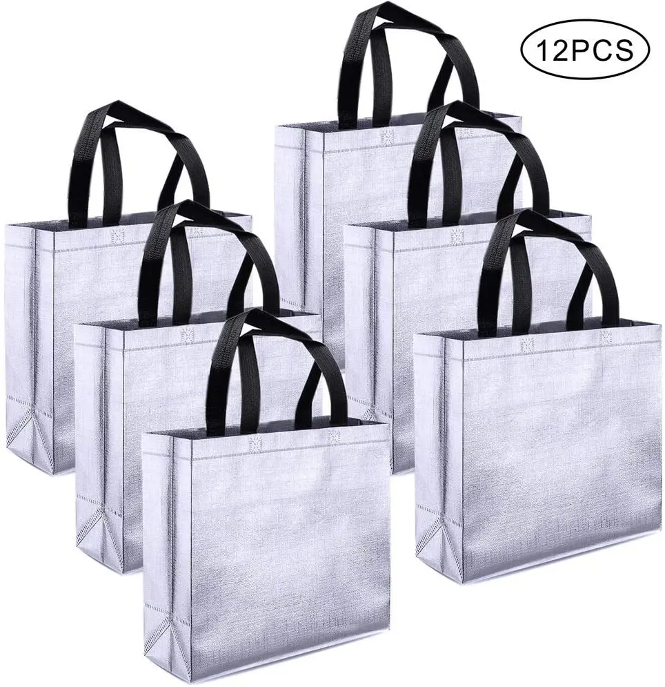 

Grocery Multipurpose Non Woven Large Tote Bag with Handle Eco Reusable Present Gift Bag