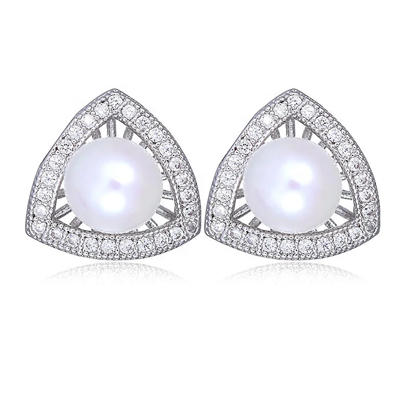 

Manual Elegant Women Pearl Jewelry Fashion 2020 Fashion Earring, White, gray