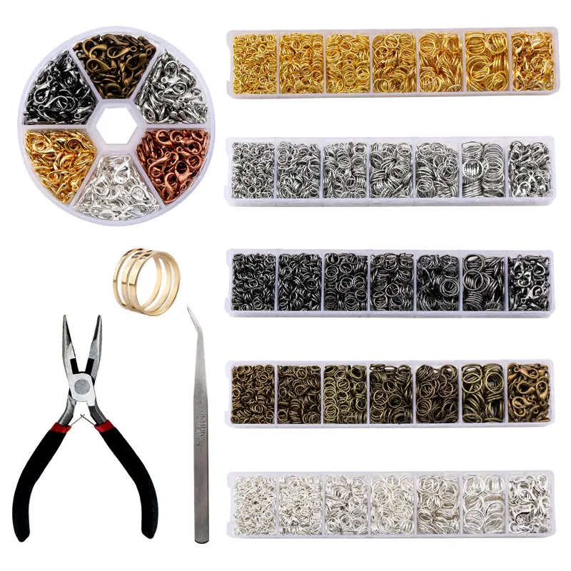 

Accessories Tools Mixed Lobster Clasps Hooks Jewelry Wire Thread others Jewelry Sets For DIY Jewelry Making Findings