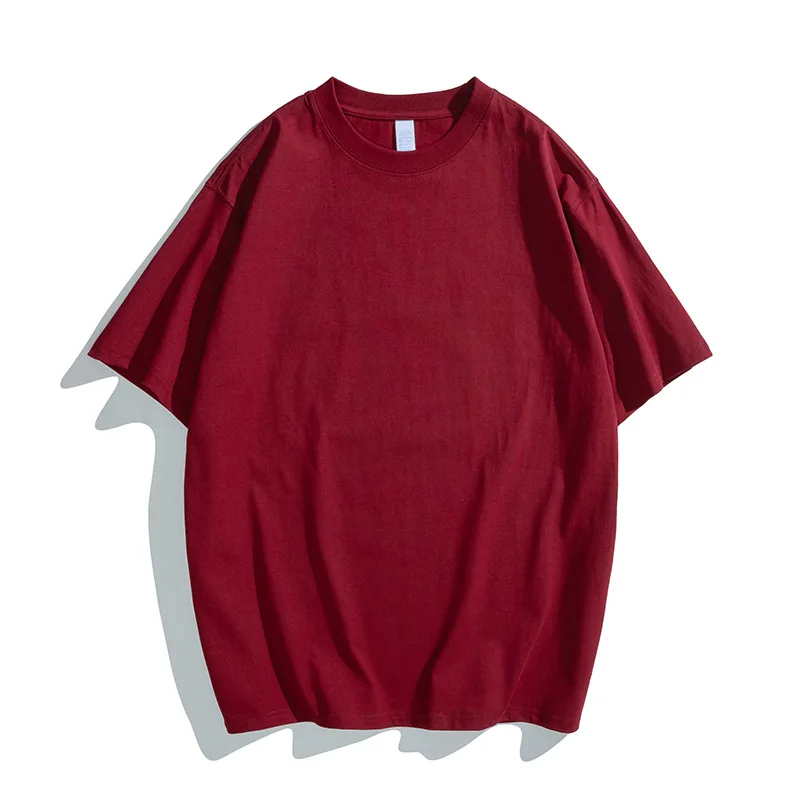 

Huayida Drop Shipping Men Summer T Shirts Custom High Quality Unisex Logo Printing On Plain T Shirt, As the picture shown