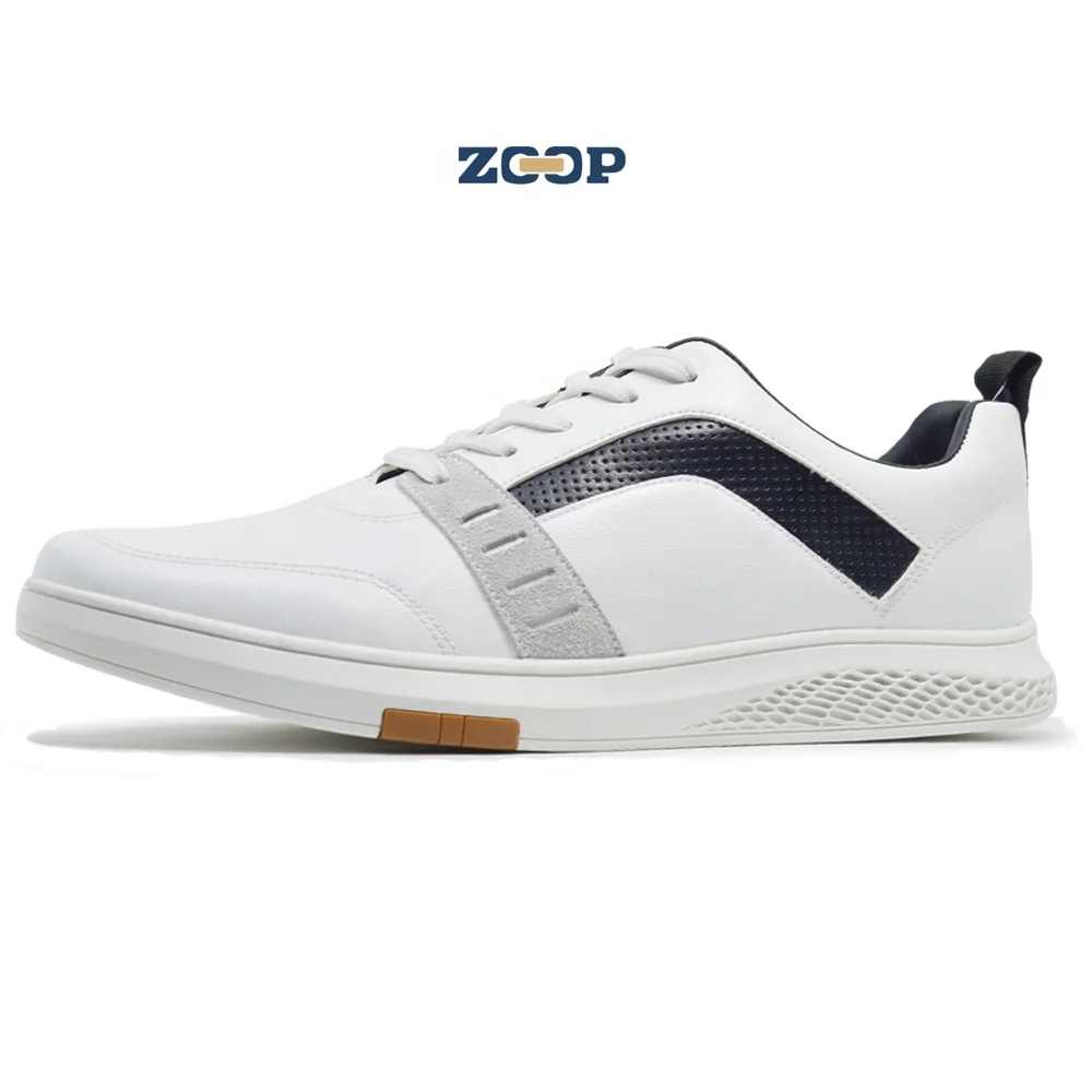 

Working casual shoes hard wearing rubber sole safetly sport shoes white skate shoes men