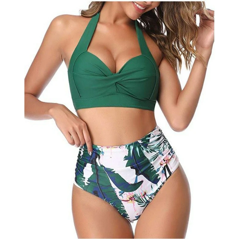 

New arrival colombia swimwear private label breathable bikini high waist swimwear