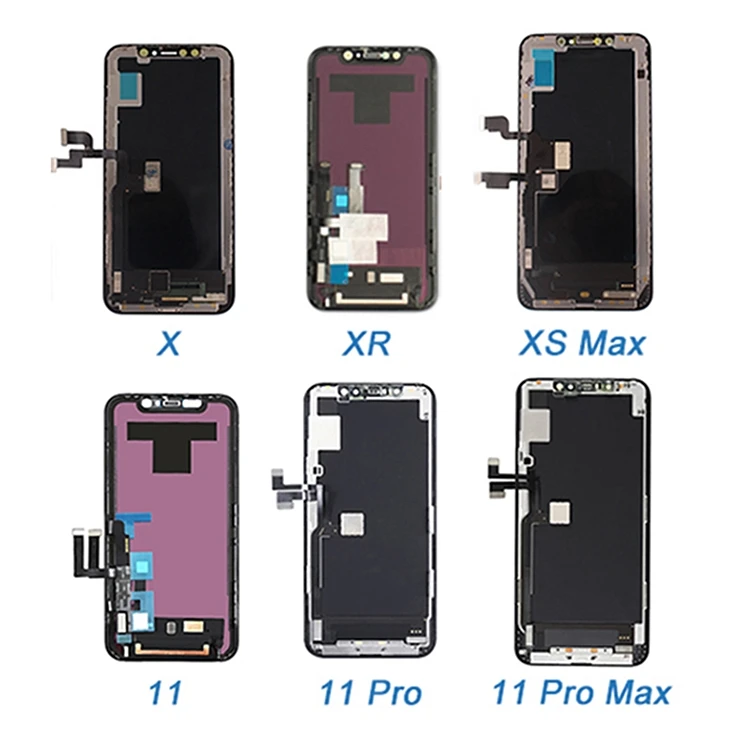 

100% Tested Incell Tft Screen Replacement Lcd For Iphone X XR XS MAX 11 Pro MAX Lcd