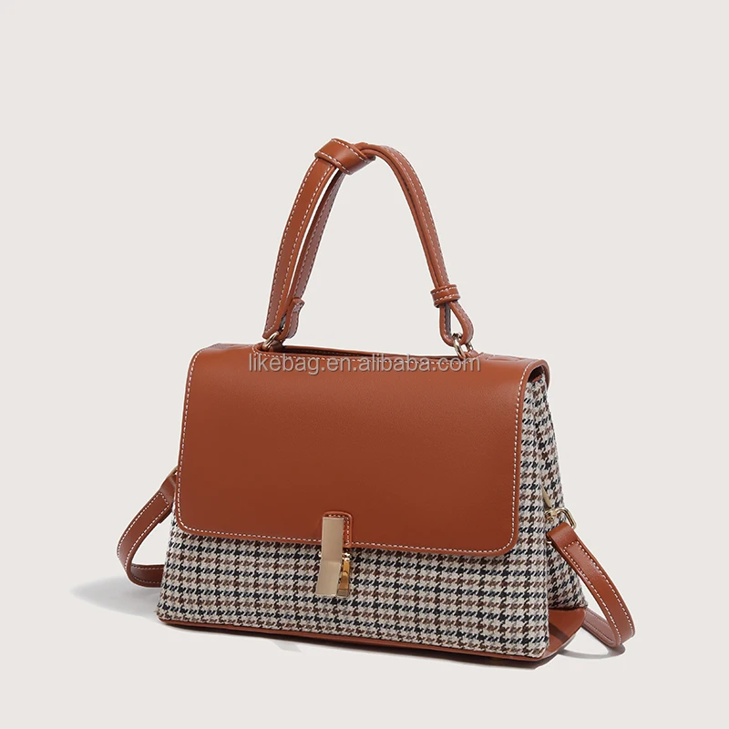 

LIKEBAG Fashion Luxury PU Leather Large-capacity Ladies Handbag Messenger shoulder hand bag