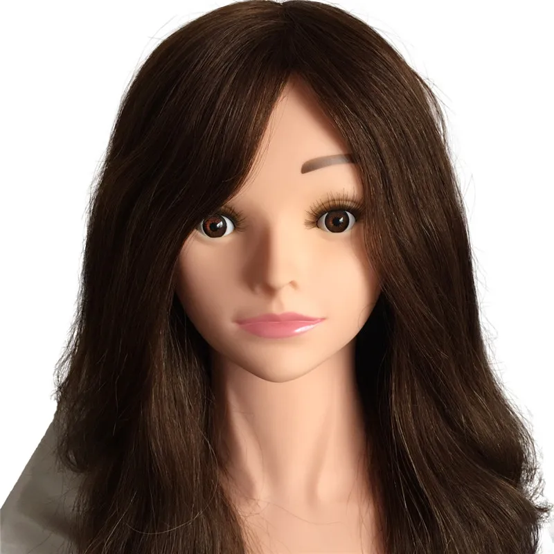 

Alibaba wholesale cheap made in china 24 inches fashion hair styling training mannequin head, Blond,brown,glod,as request