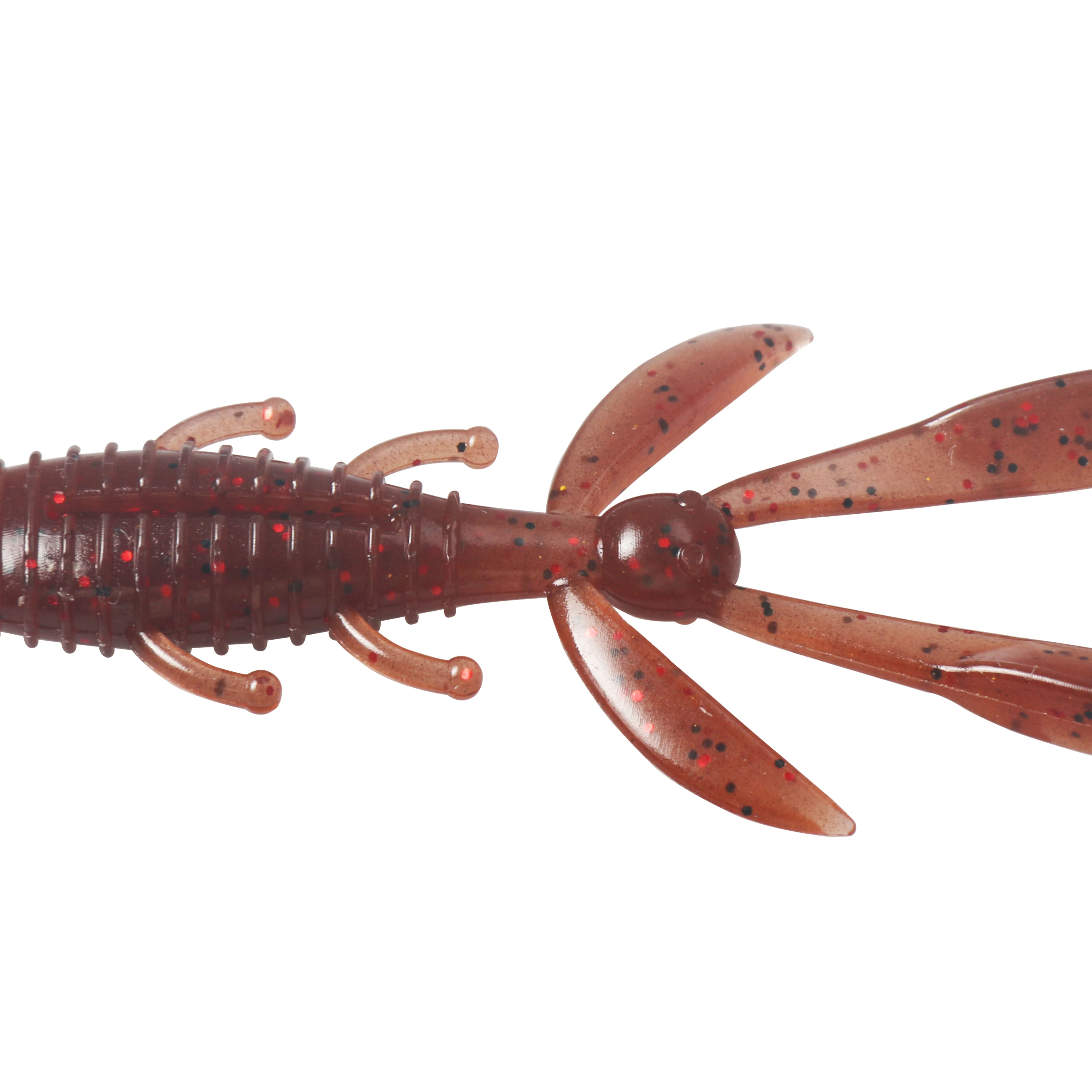 

Hot sell 1.8g Bionic luminous shrimp soft plastic lure artificial shrimp bait, 10colors