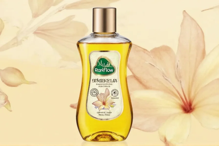 Close-up of ginger root and lily flowers side by side showing natural ingredients for haircare