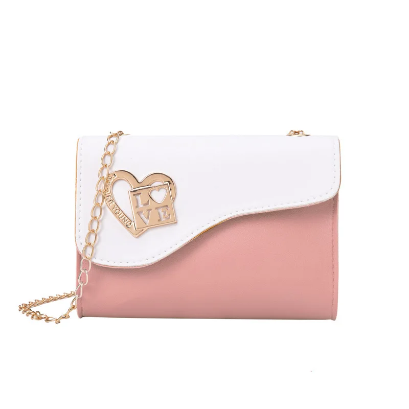 

Chain shoulder mini square bag women 2020 new Korean fashion ladies love diagonal bag, Customized color