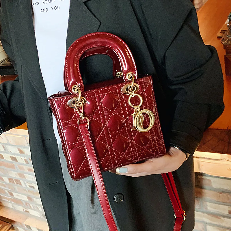 

Pattern women handbag Large Capacity Shoulder Bags for female 2022 Casual Totes Pu Leather messenger bag