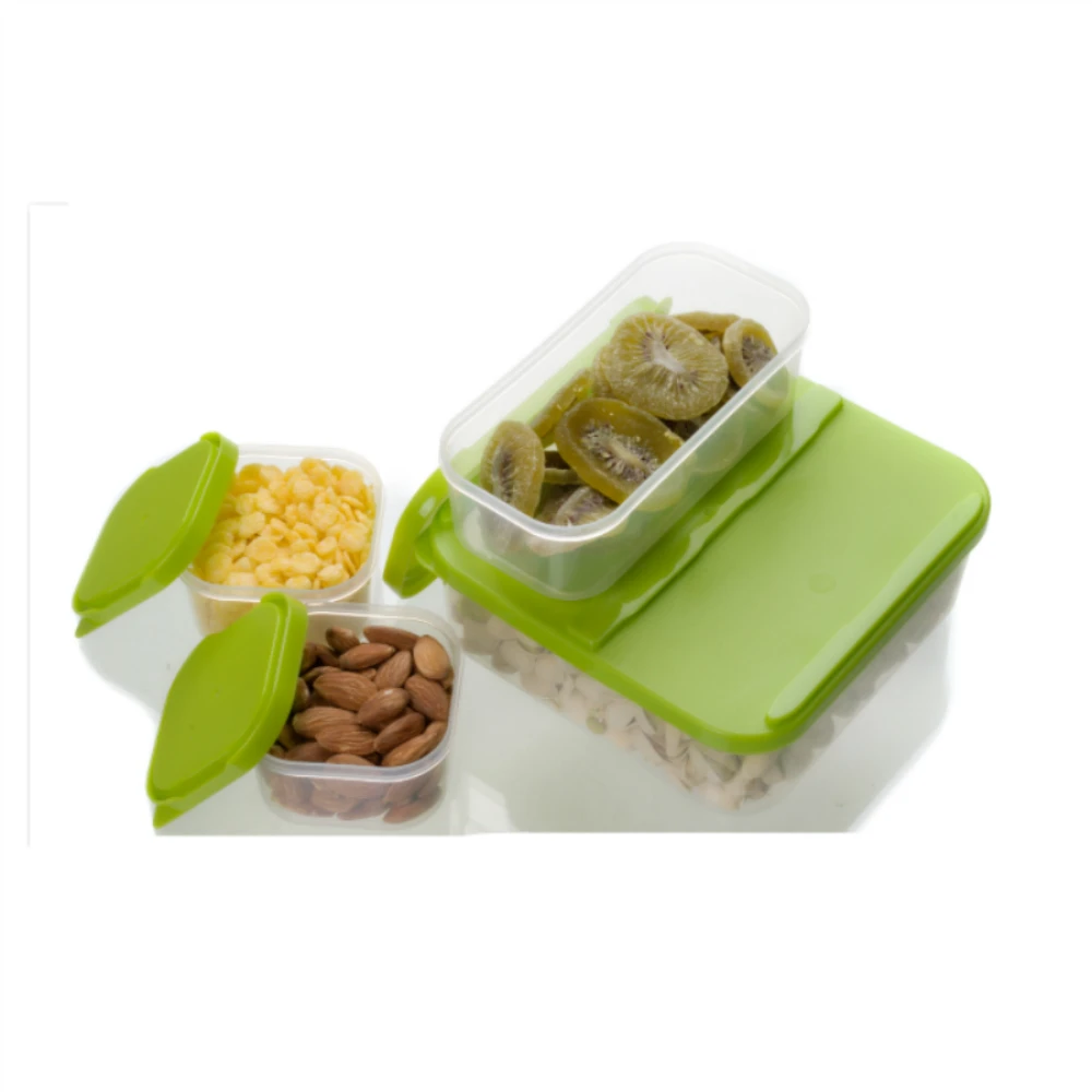 

Bento Lunch Box for Kids and Adults, Leakproof Lunch Containers lunch box set bento box set meal prep, Green, purple