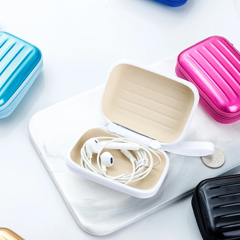Mobile Phone Accessories Smart Electronic Watch Small Containers Cartoon Tin Box With Zipper For Small Trinkets Keys Storage