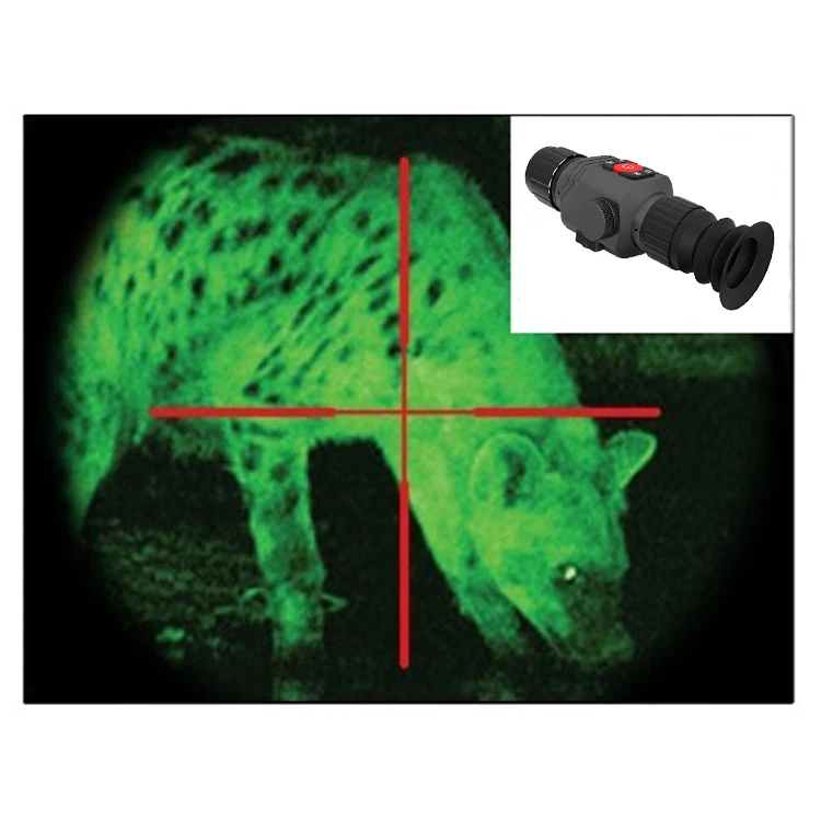 

HTI C8 Hot Spot Tracking hunting 35mm night vision Thermal Imaging Monocular with 384*288