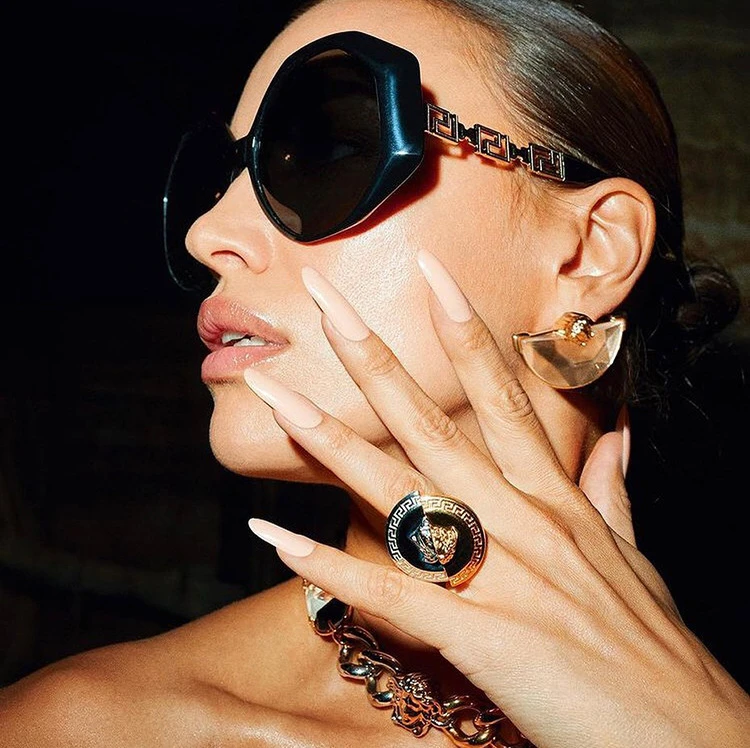 

Retro Trendy Hexagonal Sun Glasses Women Shades 2021 Designer Luxury Branded Sunglasses For Woman, Custom colors