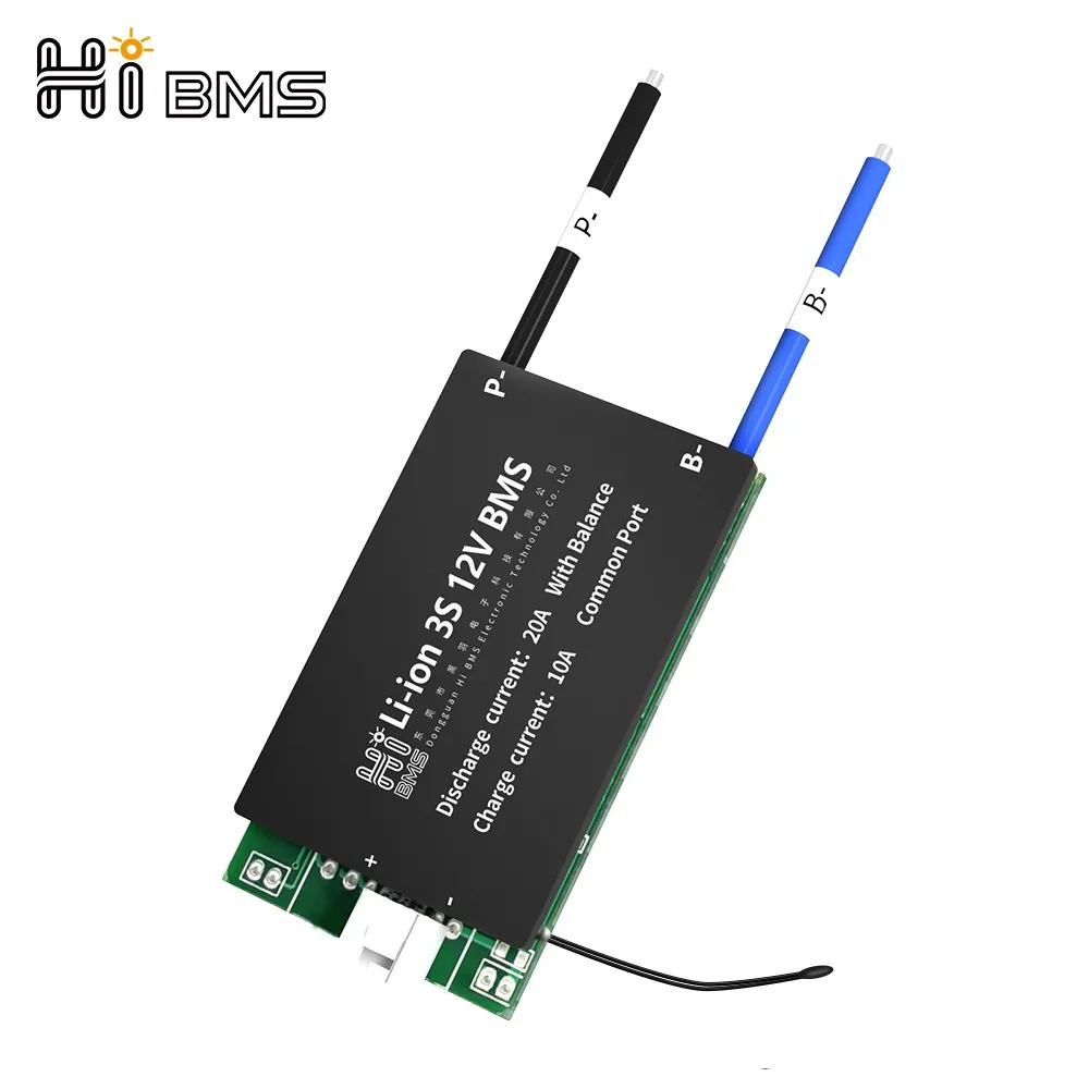 

Daly bms solar system lithium lifepo4 li-ion battery 13S 48V 30A 40A 60A E-bike or E-vechical common port with balance