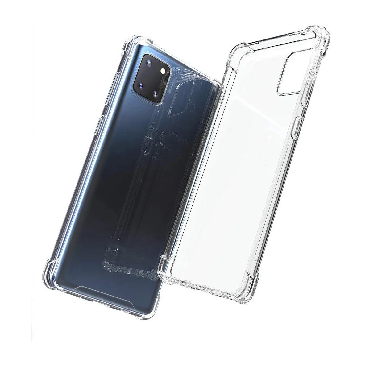 

1.0 mm Acrylic TPU Shockproof clear case cover For Samsung Galaxy A01 A2 Core A10 A10S A11 A20 A20S A20E A42 A50 A71, Transparent