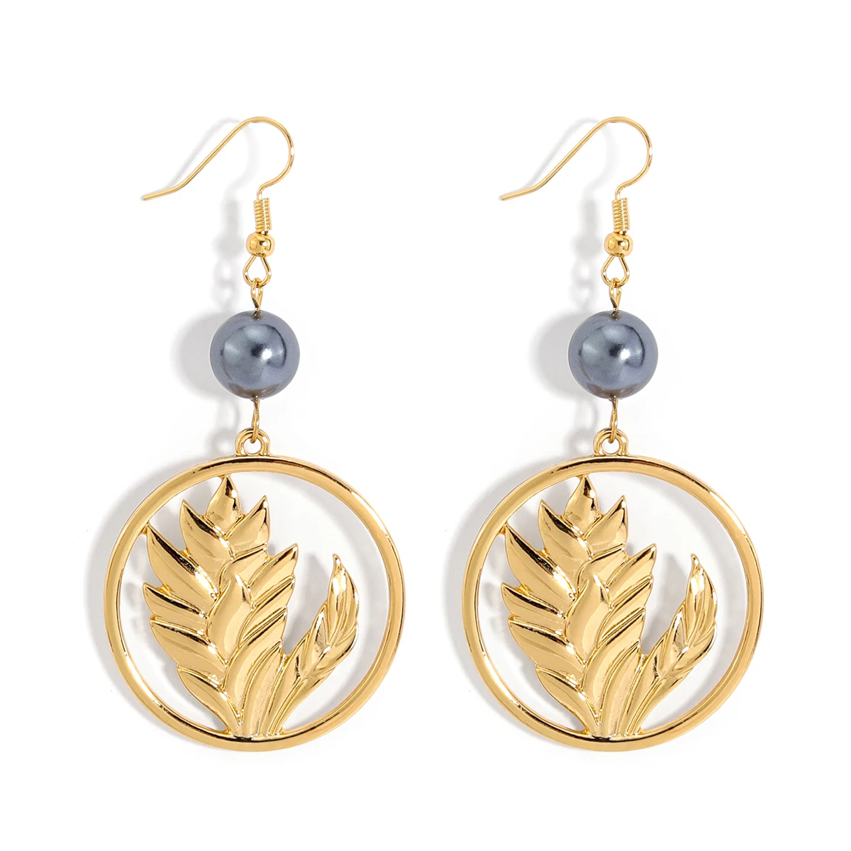 

hawaii jewelry gold plated women earrings wholesale