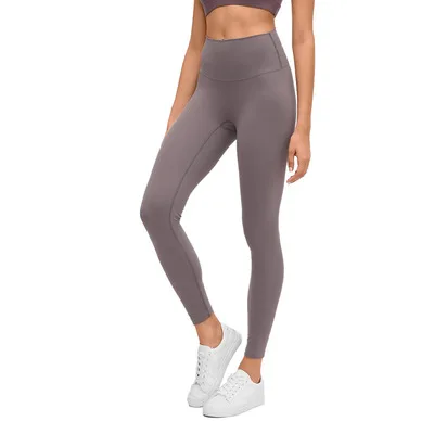 

2021 Women Skin-Friendly Workout Sportswear Gym Fitness High Waist Yoga Leggings, 6 colors