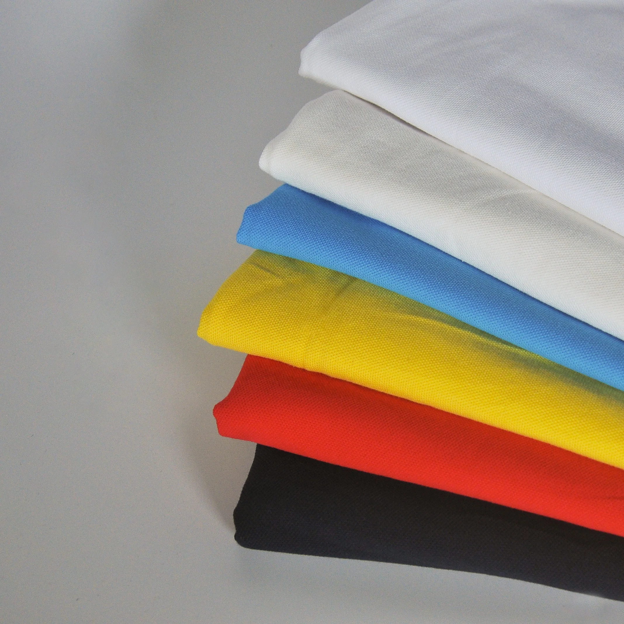 
wholesale high quality pique fabric 100%cotton fabric for Polo shirt 