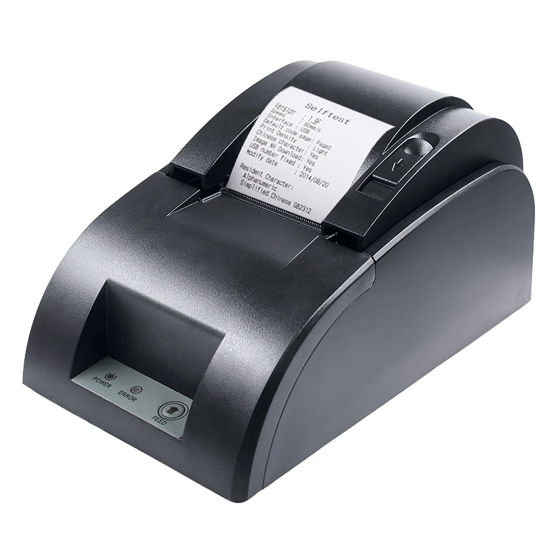 

China Manufacturer USB Blue-tooth 2 Inch Thermal Receipt Printer 58mm POS Printer