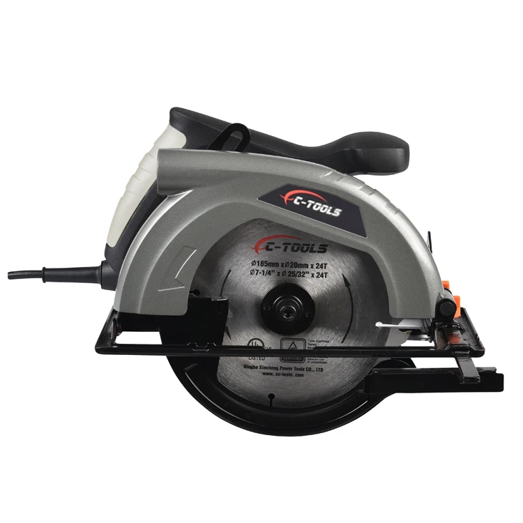 
Portable 185mm saw blade with steel base with laser 1200W 4500RPM Electric Wood Cutting Machine 