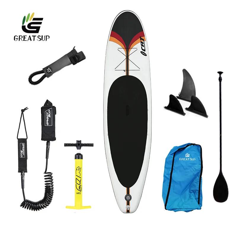 

SUP Stand Up Inflatable Paddle With Canoe Conversion Kit Ultimate ISUP Surfboard, Blue