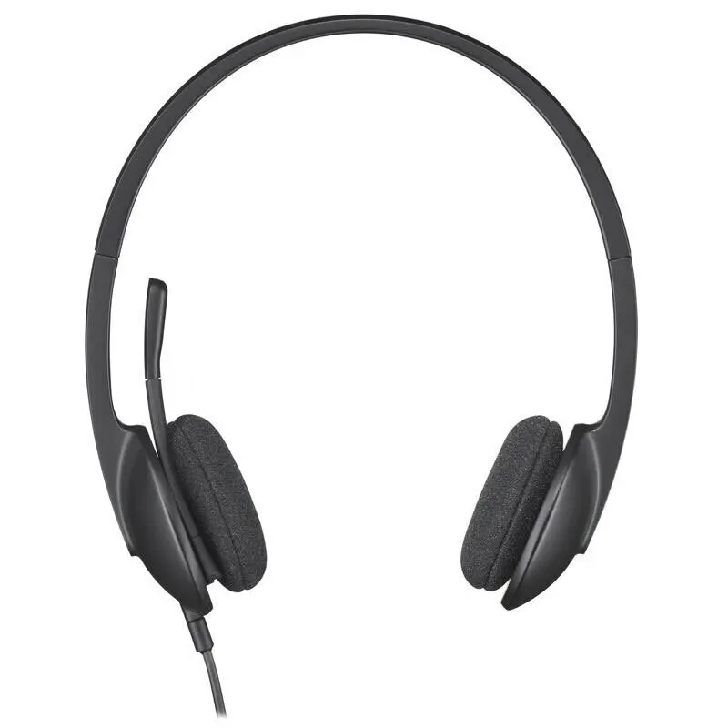 

Original Logitech H340 Computer Wired USB Headset with Microphone