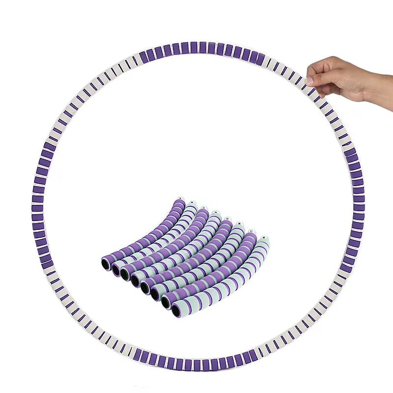 

Adult fitness equipment stainless steel foam detachable fitness weight fitness ring