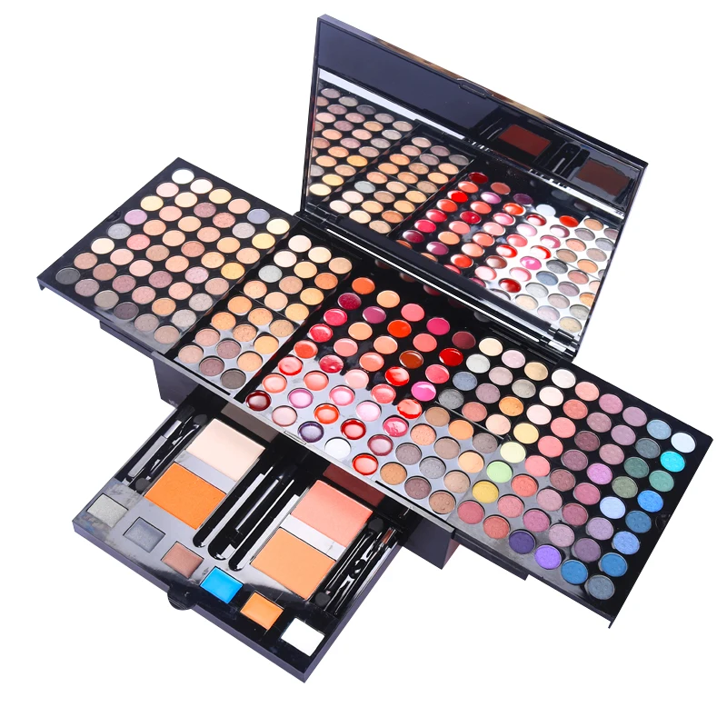 196 Color Big Makeup Set Gift Makeup Eye Shadow Lip Gloss Blushes ...