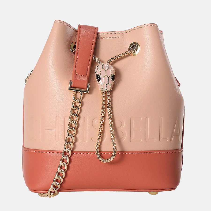 

Susen Chrisbella Wholesale fashion feel soft leather lady pigtail single shoulder cross bag, Customized color