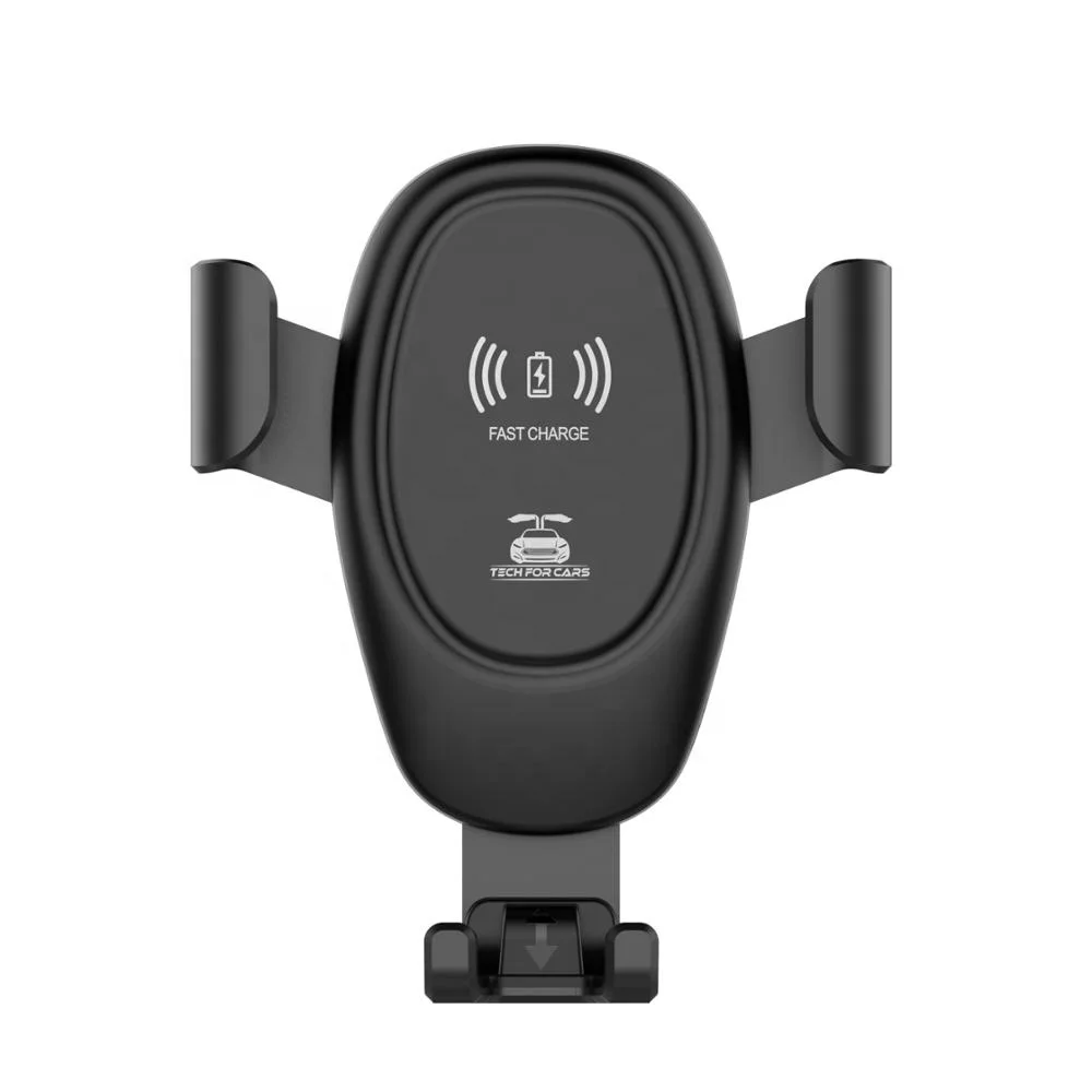 

Custom Universal Wireless Car Air Vent Clip Mount Gravity Phone Charger Holder For Smart phone