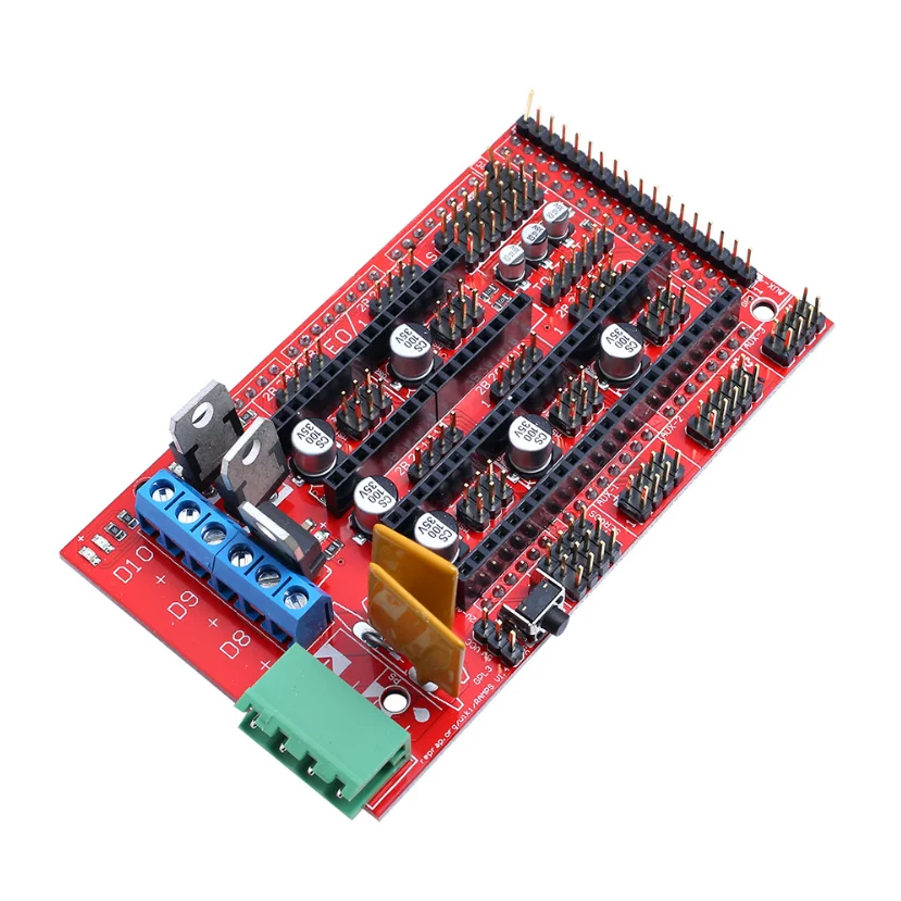 H HILABEE 3D Printer Controller Board Motherboard RepRap Ramps1.3